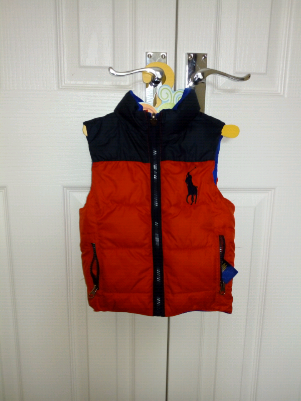 boys ralph lauren body warmer